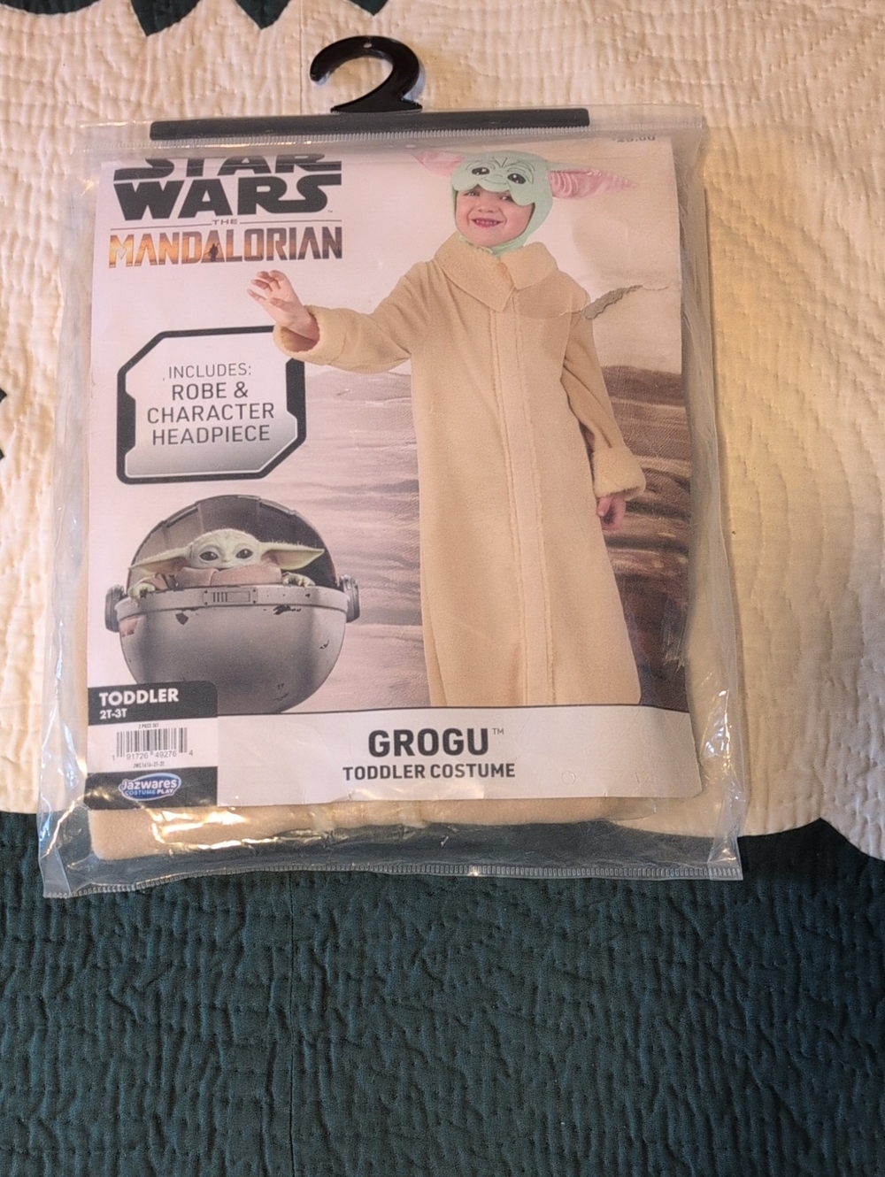 New Official Star Wars Grogu costume ( 2T-3T)